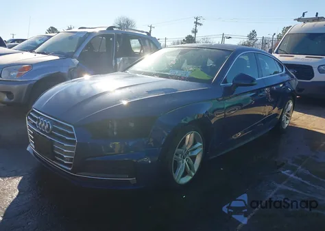 2018 Audi A5 2.0T Premium from USA, damaged, VIN WAUENCF55JA127069